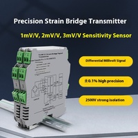 Transmisor de Peso de Precisión con Salida 4-20mA, Amplificador de Señal de Milivoltios (mV) con Sensor de Tensión para Automatización Industrial