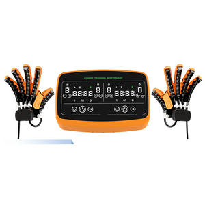 Instrumento de entrenamiento de dedos, guantes eléctricos de rehabilitación, ejercitador de mano multimodo naranja para personas mayores, uso en el hogar y la oficina - Product Image 1