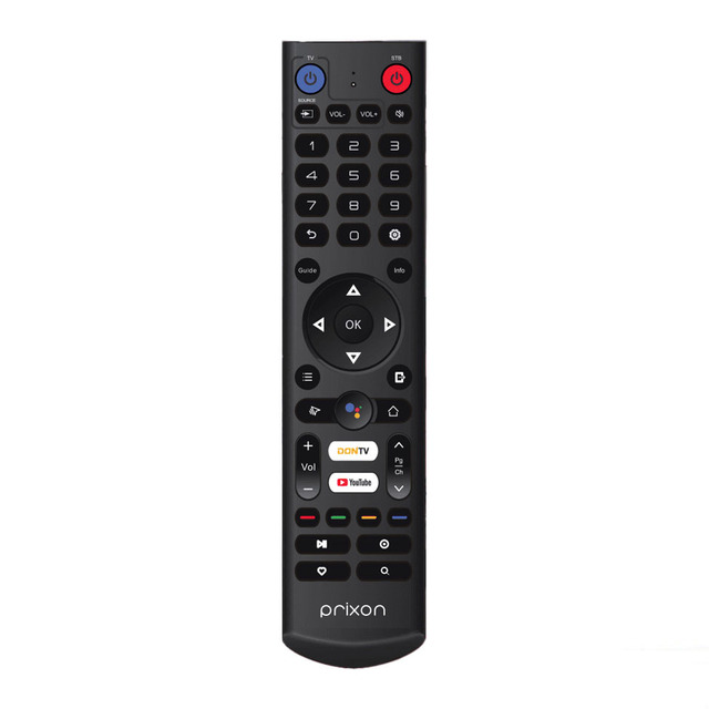 New Replacement Prixon Voice Remote Control Compatible for Prixon Venom+ 5G Android OTT Box