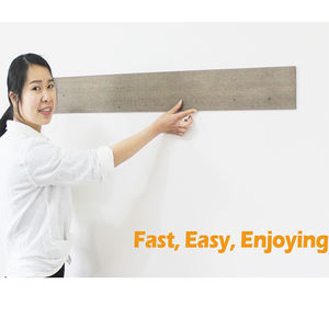 Panel de pared decorativo de pared de madera antigua de cáscara y palo de madera gris barato - Product Image 3