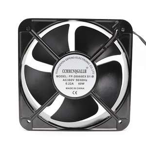 Ccmmcnqgallh Axial Flow <b>Fan</b> 200mm 110V/380V <b>AC</b> Cooling <b>Fan</b> For Machine Heat Dissipation - Product Image 2