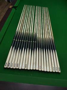 Venta al por mayor 57 ''Ash Wood Carbon Cue Stick 3/4-PC Billiard Snooker con junta <span class=keywords><strong>de</strong></span> latón Buena relación calidad-precio para jugadores <span class=keywords><strong>de</strong></span> <span class=keywords><strong>billar</strong></span> - Product Image 4