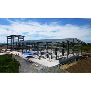 Long-span Factory Building Of Steel Structure Design And Installation
