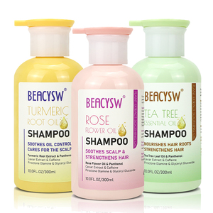 <span class=keywords><strong>Shampoo</strong></span> all'Olio di Curcuma, <span class=keywords><strong>Tea</strong></span> <span class=keywords><strong>Tree</strong></span>, Rosa, Rosmarino e Gelsomino, Crema per la Cura dei Capelli, <span class=keywords><strong>Shampoo</strong></span> Rinfrescante e Idratante per la Crescita dei Capelli - Product Image 1