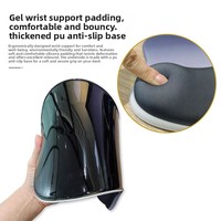 Tapis de Souris Ergonomique Antidérapant Épais et Simple à Dégradé de Couleurs avec Repose-Poignet et Base en Silicone pour Ordinateur (Vente en Gros)