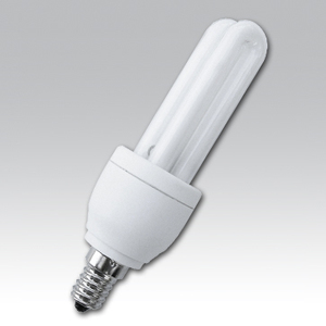 หลอดประหยัดพลังงาน CFL รูปตัวยู ขั้ว E27 6000K แสงเดย์ไลท์ พลาสติก ใช้งานได้ 6000 ชั่วโมง CRI 80 AC 220V รับประกัน 2 ปี - Product Image 4