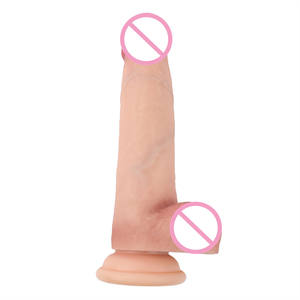 Godes coulissants réalistes en silicone liquide avec boules mobiles Harnais à sangle Sex Toys pour hommes et femmes G Spot Pleasure - Product Image 3