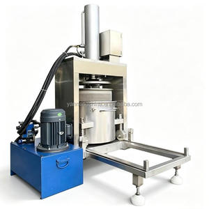เครื่องคั้นน้ำแบบไฮดรอลิกสำหรับงานหนัก รุ่น Cold Press สำหรับคั้นน้ำมันมันสำปะหลัง ขมิ้น ขิง ผลไม้ พร้อมใบรับรอง CE - Product Image 1