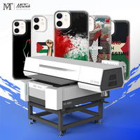 3D etkisi geniş formatlı Metal akrilik mobil durumda kö masaüstü yazıcı