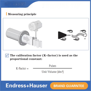 Nhà Máy Giá Endress + Hauser Vortex Dòng Chảy Máy Phát Khí Hơi Nước Chất Lỏng Vortex Cảm Biến Lưu Lượng E + H 72f15 DN15 Vortex Lưu Lượng Mét - Product Image 4