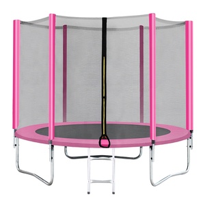 Funjump 10ft 12ft 14ft 16ft ngoài trời vòng nhảy trampolines cho trẻ em người lớn với bảo vệ <span class=keywords><strong>Net</strong></span> và thang - Product Image 4