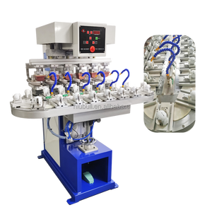 Nhà Máy Giá 175Mm Sáu Màu Sắc Bán Tự Động Máy In <span class=keywords><strong>Pad</strong></span> LEGO Goft Bóng Lớn Máy In <span class=keywords><strong>Pad</strong></span> - Product Image 5