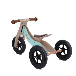 10 "<span class=keywords><strong>Tricycle</strong></span> de vélo d'équilibre en <span class=keywords><strong>bois</strong></span> Respectueux de l'environnement Jouet 2 en <span class=keywords><strong>1</strong></span> Vélo en <span class=keywords><strong>bois</strong></span> pour 0-3 ans - Product Image 2