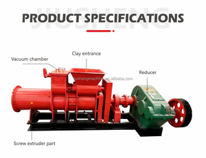 Tự động đất sét đỏ gạch rỗng làm máy móc thiết bị chuyên Nghiệp Đất xi măng Khối Máy làm - Product Image 3