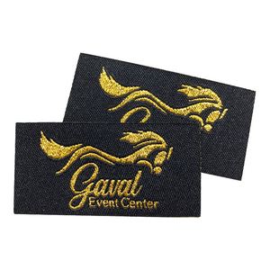 Etiquetas de Ropa de Lujo Personalizadas, Etiqueta Tejida Termoadhesiva, Etiqueta Principal para Ropa - Product Image 3
