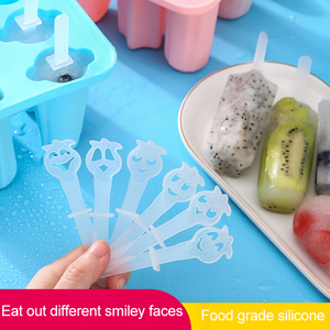 DIY 6 cavidad de silicona hielo congelado de Pop libre de BPA Popsicle moldes 6 red caja de <span class=keywords><strong>helado</strong></span> <span class=keywords><strong>Amazon</strong></span> caliente de silicona - Product Image 5