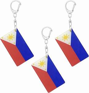 Venta al por mayor Filipinas bandera nacional conjunto mano agitando diadema <span class=keywords><strong>Bandana</strong></span> llavero bolso de mano banderines bandera paraguas para promoción - Product Image 6