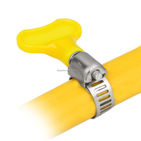 Système de mesure métrique pour collier de serrage à clé papillon en plastique de type américain