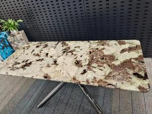 Table à manger moderne en <span class=keywords><strong>granit</strong></span> bleu Alaska de luxe pour appartement et maison - Product Image 2