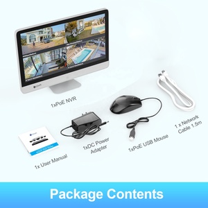 NVR PoE de 8 <span class=keywords><strong>Canales</strong></span> 4COVR con Monitor LCD, <span class=keywords><strong>Grabador</strong></span> de Video en Red 4K, Monitor <span class=keywords><strong>CCTV</strong></span> de 15.6 Pulgadas, Compatible con Cámaras IP de 8MP, Visualización por Aplicación - Product Image 5