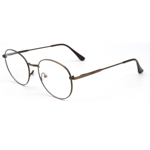 Unisex Optical <strong>Spectacle</strong> <strong>Frames</strong> Solid Black Metal Gold <strong>Frame</strong> with Diamond Face <strong>Brown</strong> Reading Eyeglasses Bulk Production - Product Image 4