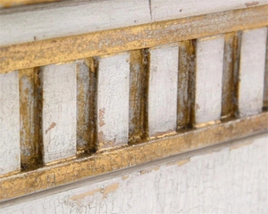 Meuble de rangement en bois massif peint, style européen, 4 tiroirs, sculpté, pour villa et hôtel - Product Image 4