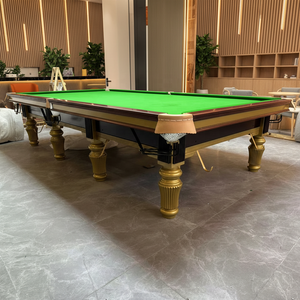Mesa de Billar de Snooker de Alta Calidad <span class=keywords><strong>Strachan</strong></span> de 12 pies, Personalizada, de Grado Torneo, con Bolsillos de Cuero, Rieles de Madera Maciza Importada para el Hogar - Product Image 6