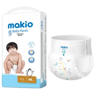 OEM品牌工厂价格a级哈萨克斯坦婴儿尿布一次性训练裤适用于新生儿出口哈萨克斯坦俄罗斯