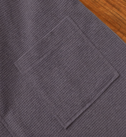 Peignoir gaufré confortable pour hôtel et spa, avec col châle, unisexe, super doux, ceinturé, vente en gros pour toutes les saisons