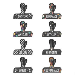 Wholesale Kitchen Food Preservation Stainless Steel Snack <strong>Bag</strong> <strong>Clips</strong> Custom Logo Food <strong>Clips</strong> for Promotional Gift <strong>Clip</strong> - Product Image 4