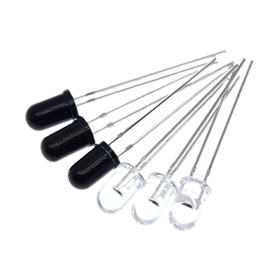 Vanfun 3mm 5mm 850nm 940nm Trắng Đèn LED Đèn hồng ngoại Emitter và Receiver photodiode 1.5V điốt Loại sản phẩm - Product Image 1