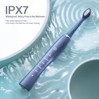 Brosse à dents électrique 31000 VPM sonique, 5 modes, écran LCD, étanche IPX7, charge Type C, 40 jours d'autonomie, soins bucco-dentaires pour adultes
