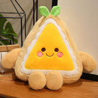 Peluche Gâteau aux Fruits Super Douce 25-60CM, Figurine Amusante Fraise Dessert, Poupée Bébé, Cadeau d'Anniversaire, Coussin Anti-Stress