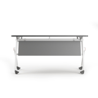 Table de formation pliable KOHO ARA, design moderne et simple, avec roulettes, table de réunion mobile de luxe pour bureau, grande salle de réunion
