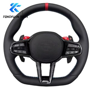 <span class=keywords><strong>Volante</strong></span> Deportivo Personalizado de Fibra de Carbono con Luces LED para BMW CS M3 M4 M5 M6 X3 X4 X5 X6 X7 X8 G01 G12 G20 <span class=keywords><strong>G29</strong></span> G30 G35 G37 G80 G82 M340i F30 - Product Image 1