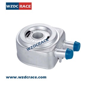 ชุดระบายความร้อนน้ำมันเครื่อง WZDC RACE รุ่น OC-F81207 สำหรับรถยนต์ฮุนได ฮัวไต อะไหล่ทดแทนหมายเลข 26410-2G1000 - Product Image 1