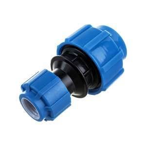 ข้อต่อท่อ PP ขนาด110มม. X 90มม. ข้อต่อลดแรงกดทางเกษตรกรรม HDPE พื้นผิวเรียบแรงดันสูง - Product Image 2