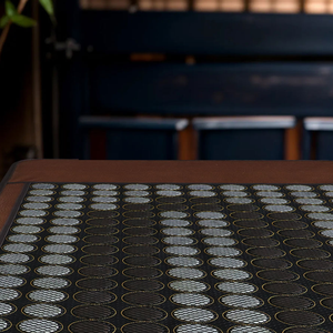 Xiuyan fabrika doğrudan satış yeşim taş yatak turmalin ısıtmalı taş yatak doğal yeşim Mat masaj pedi - Product Image 4