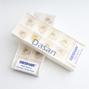 Deskar ไส้ด้ายสี่เหลี่ยมคางหมูแบบ16 22Er 2.5 4Tr ชนิด ldct สำหรับเหล็กและอลูมิเนียมเครื่องกัดเครื่องมือเกลียว - Product Image 3