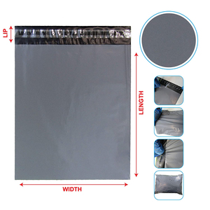 Alta calidad fuerte auto sello de entrega del <span class=keywords><strong>paquete</strong></span> Poly Mailer franqueo Postal Grey bolsas de correo - Product Image 5