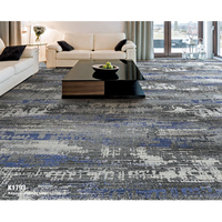 Moquette murale de luxe pour hôtel 5 étoiles, moquette Axminste à vendre