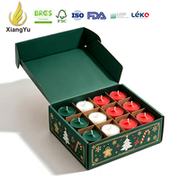 Boîte cadeau pour bougies Xiangyu, insert en carton ondulé pour bougies votives, parfums d'intérieur et coffrets cadeaux pour la vente au détail