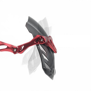 Extensor de Guardabarros de Rueda Trasera Ajustable, Material Plástico de Aleación de Aluminio y Fibra de Carbono para Motocicleta N1S U + B M2 009 - Product Image 2