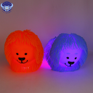 Offre Spéciale Relax Puffer Shaggy Bushy Lion Jouet Pour Enfants Balle Rougeoyante Haute Qualité Animal Clignotant Puffer Ball - Product Image 2