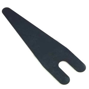 Plaque de contact électrique à usage industriel Plaque de <span class=keywords><strong>tatouage</strong></span> en acier à ressort noir conçue sur mesure - Product Image 1