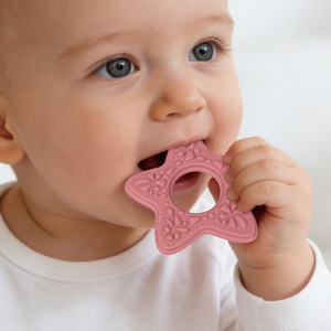 Juguete Sensorial y <span class=keywords><strong>Mordedor</strong></span> Newsun de Grado Alimenticio, Libre de BPA, en Forma de Estrella de Mar, de Silicona Suave, para Bebés de 0 a 24 Meses, Unisex - Product Image 2