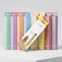 Boîtes pliables en carton rigide AIO jetables 2g personnalisées, à l'épreuve des enfants, pour emballage de cartouches vides 1ml