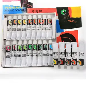 Marie's 12ml 12/18/24/36colors Hand Paints Wall Paints Acrylic Color Paint Set