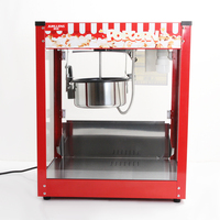 Machine à Popcorn Commerciale Blios, Industrielle, Entièrement Automatique, Grande Capacité, pour Cinéma, Multi-Voltage 1300W