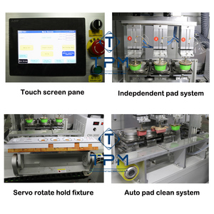 6-Farben Servo-gesteuerte Digitale Elektrische Waschmaschine mit Bedienfeld für Tampondruckmaschine - Product Image 4